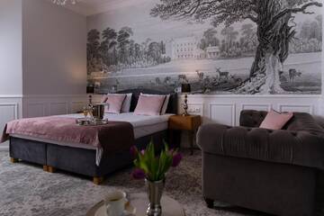Фото номера Стандартный двухместный номер с 1 кроватью Отель Hotel Pałac Mojęcice г. Mojęcice 5